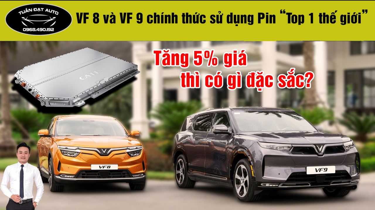 VinFast sử dụng pin Catl cho xe