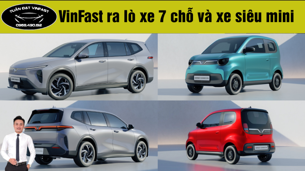 VinFast bất ngờ tung cùng lúc 4 xe điện chạy dịch vụ: Từ mini nhỏ hơn VF 3 đến MPV lớn hơn Xpander